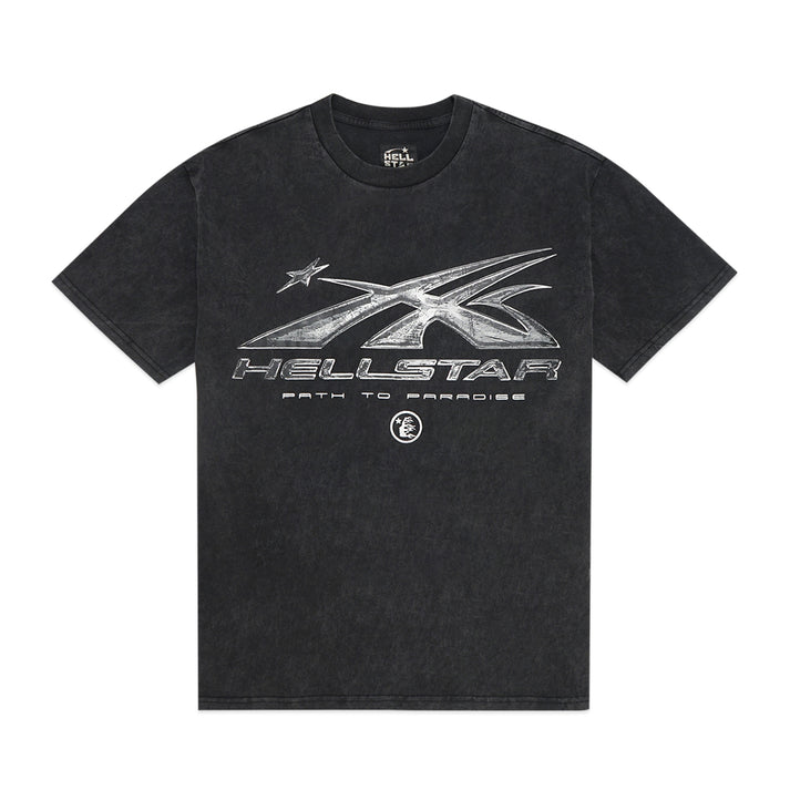 HELLSTAR SILVER LOGO TEE