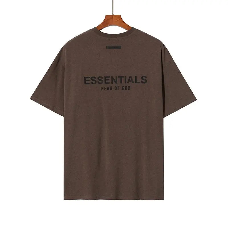 ESSENTIALS BROWN TEE