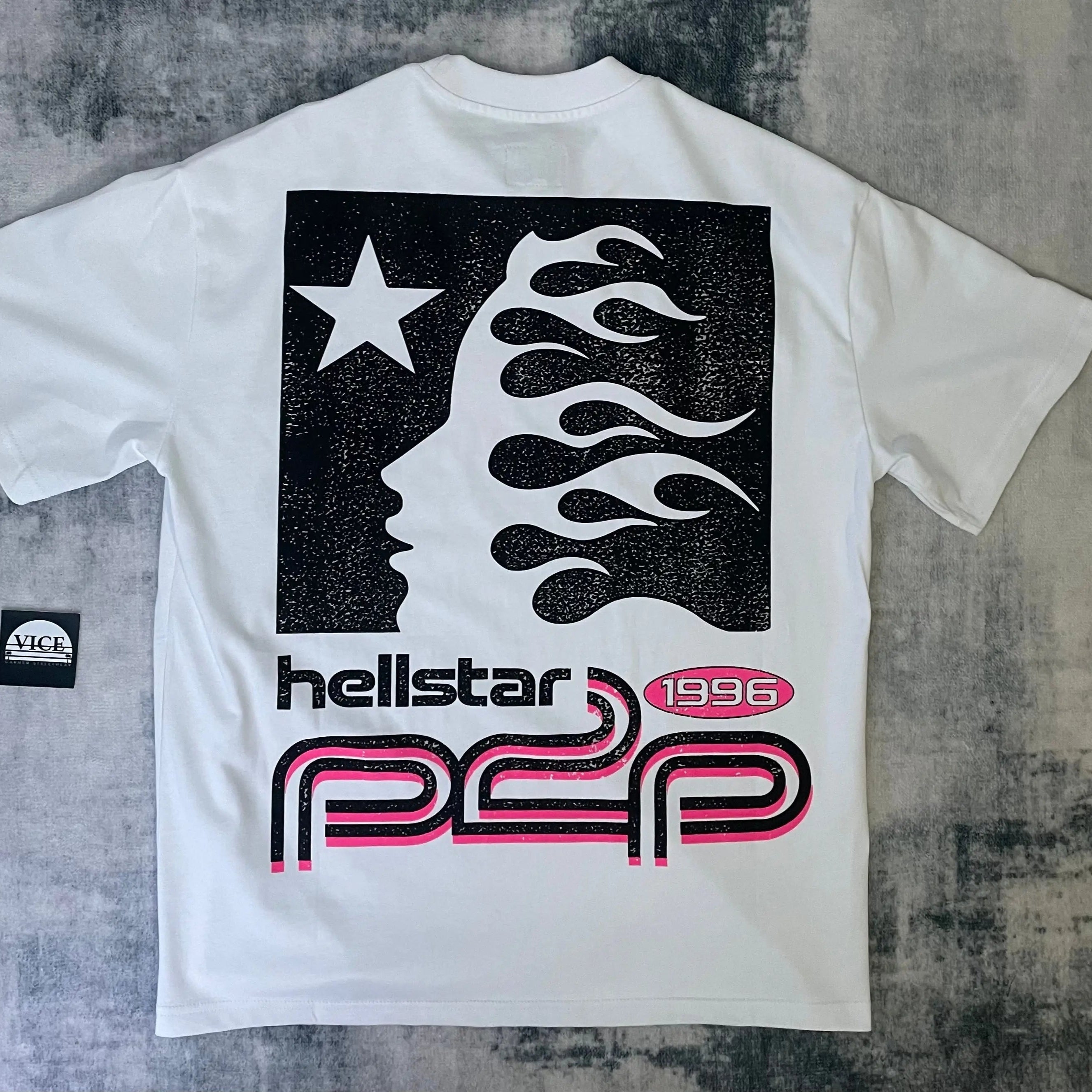 HELLSTAR SPORT WHITE TEE