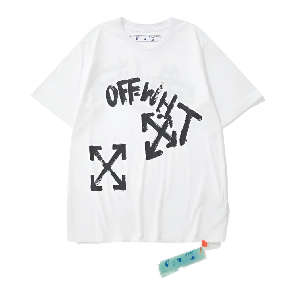 OFF-WHITE ARAB LETTERS TEE