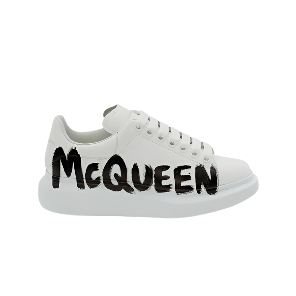 ALEXANDER MCQUEEN GRAFFITI WHITE