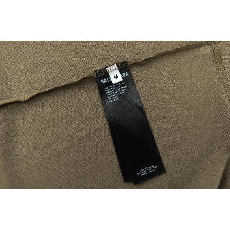BALENCIAGA BROWN MOCHA TYPE TEE
