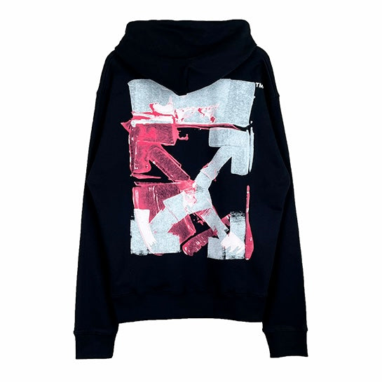 OFF-WHITE PINK ARROW HOODIE