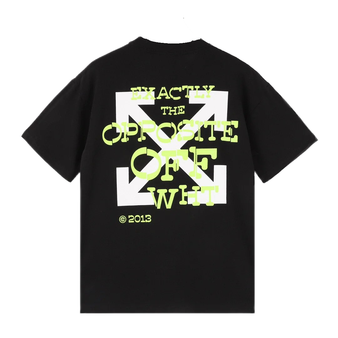 OFF-WHITE EXACTLY THE OPPOSITE TEE
