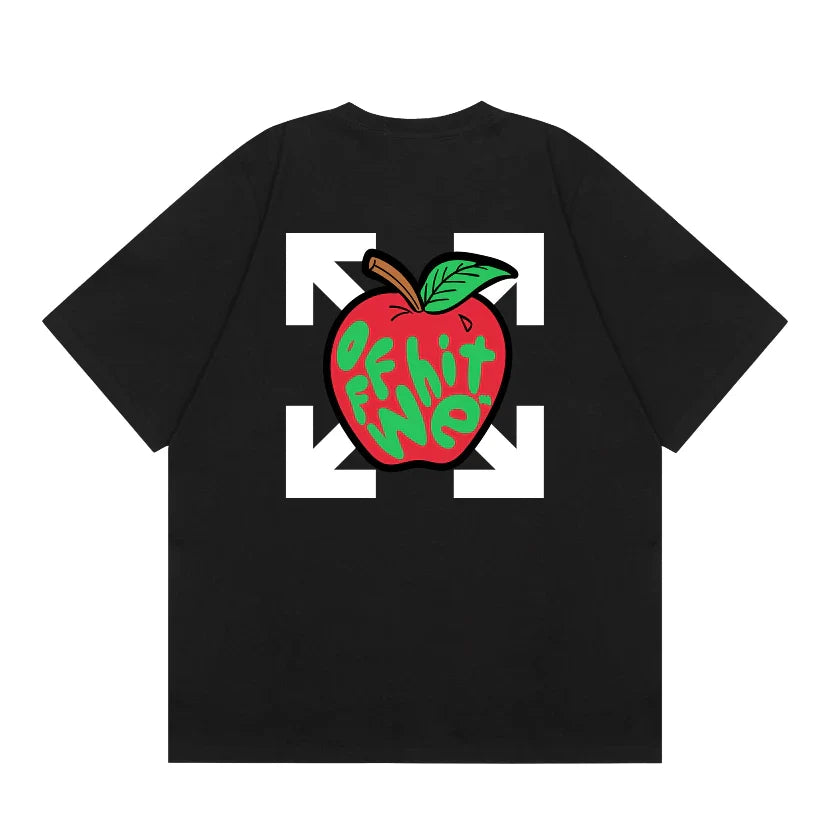 OFF-WHITE APPLE TEE