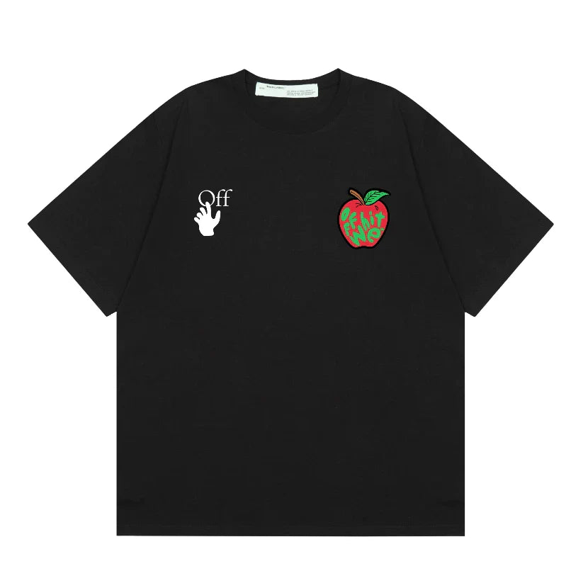 OFF-WHITE APPLE TEE