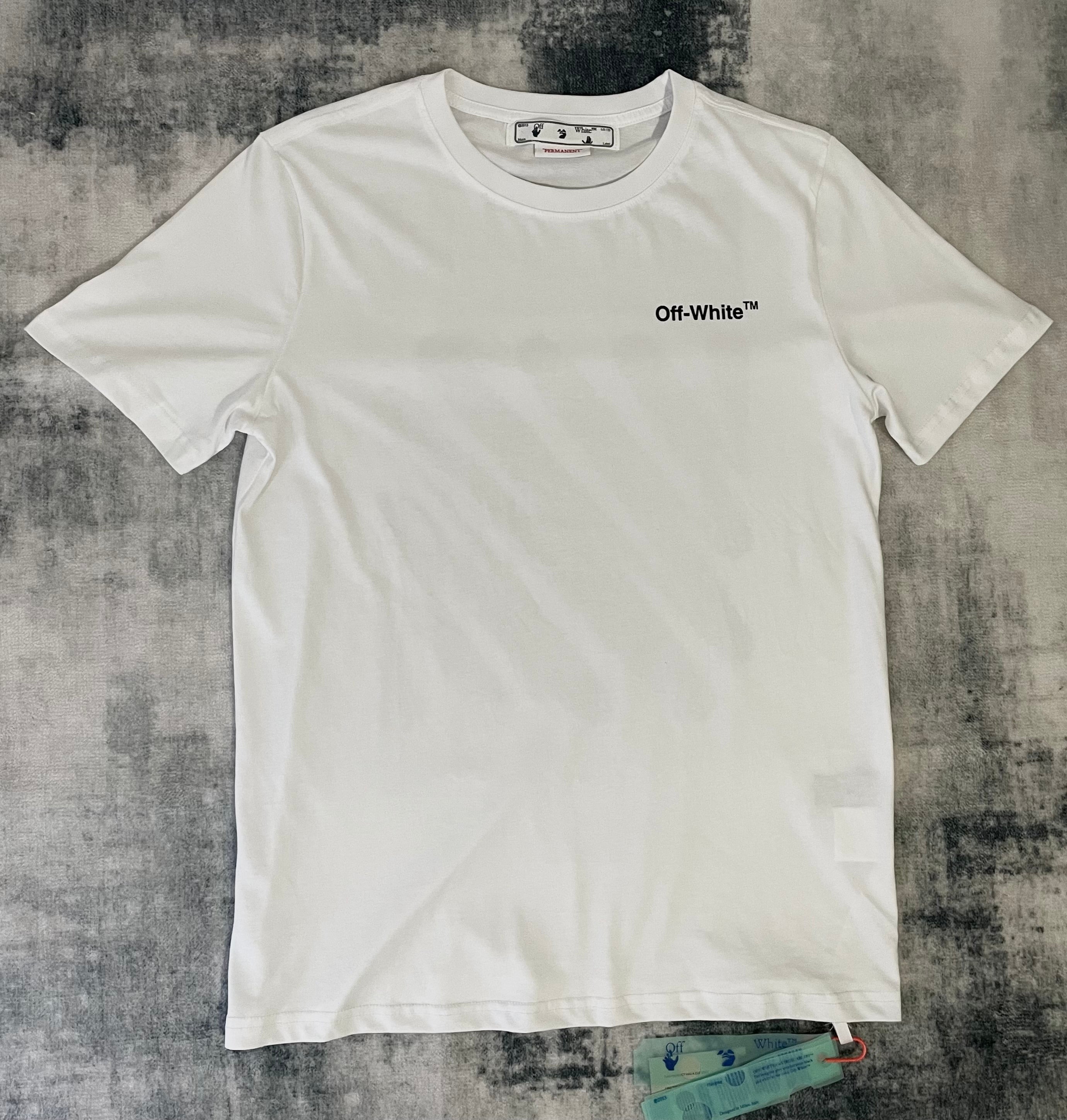 OFF-WHITE DIAGONAL WAVES TEE
