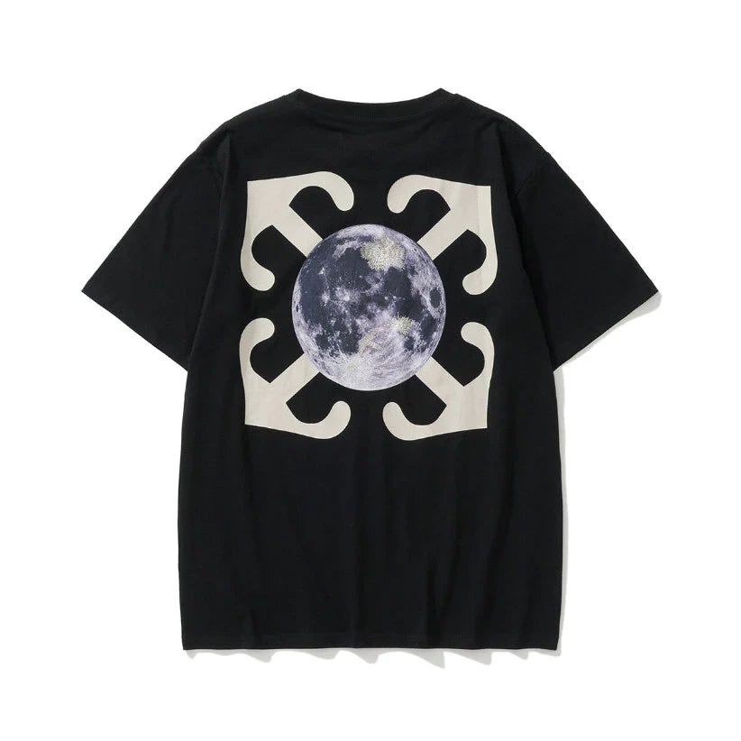 OFF-WHITE MOON TEE