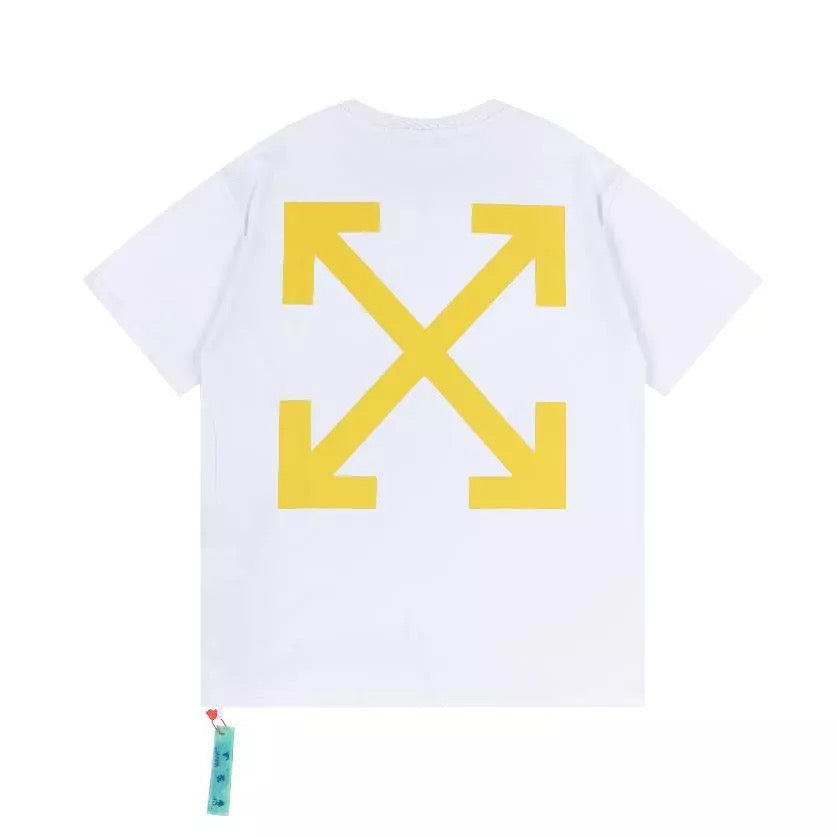 OFF-WHITE YELLOW ARROW TEE