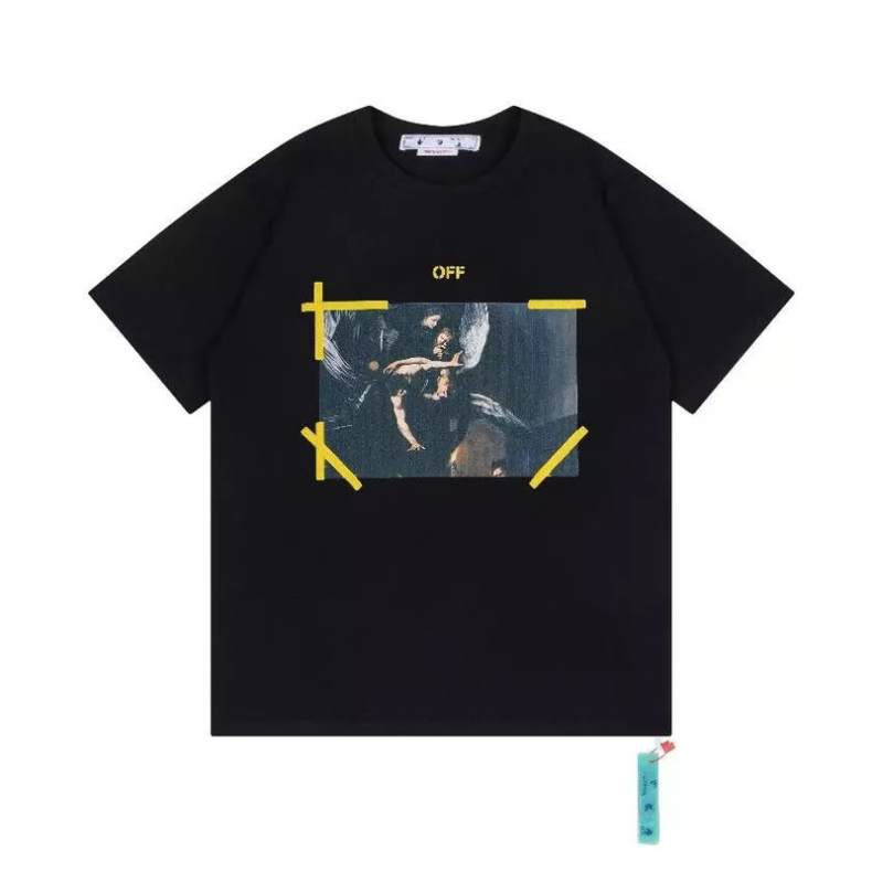 OFF-WHITE YELLOW ARROW TEE