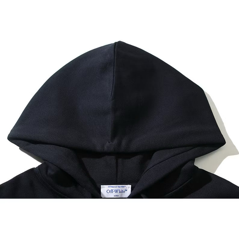 OFF-WHITE YELLOW SPRAY HOODIE