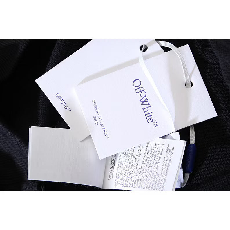 OFF-WHITE YELLOW SPRAY HOODIE