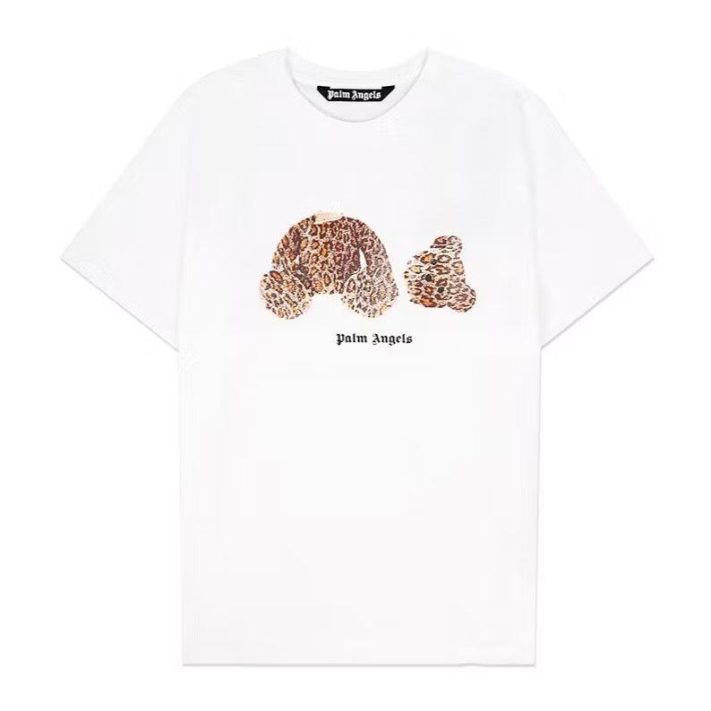 PALM ANGELS BEAR LEOPARD TEE