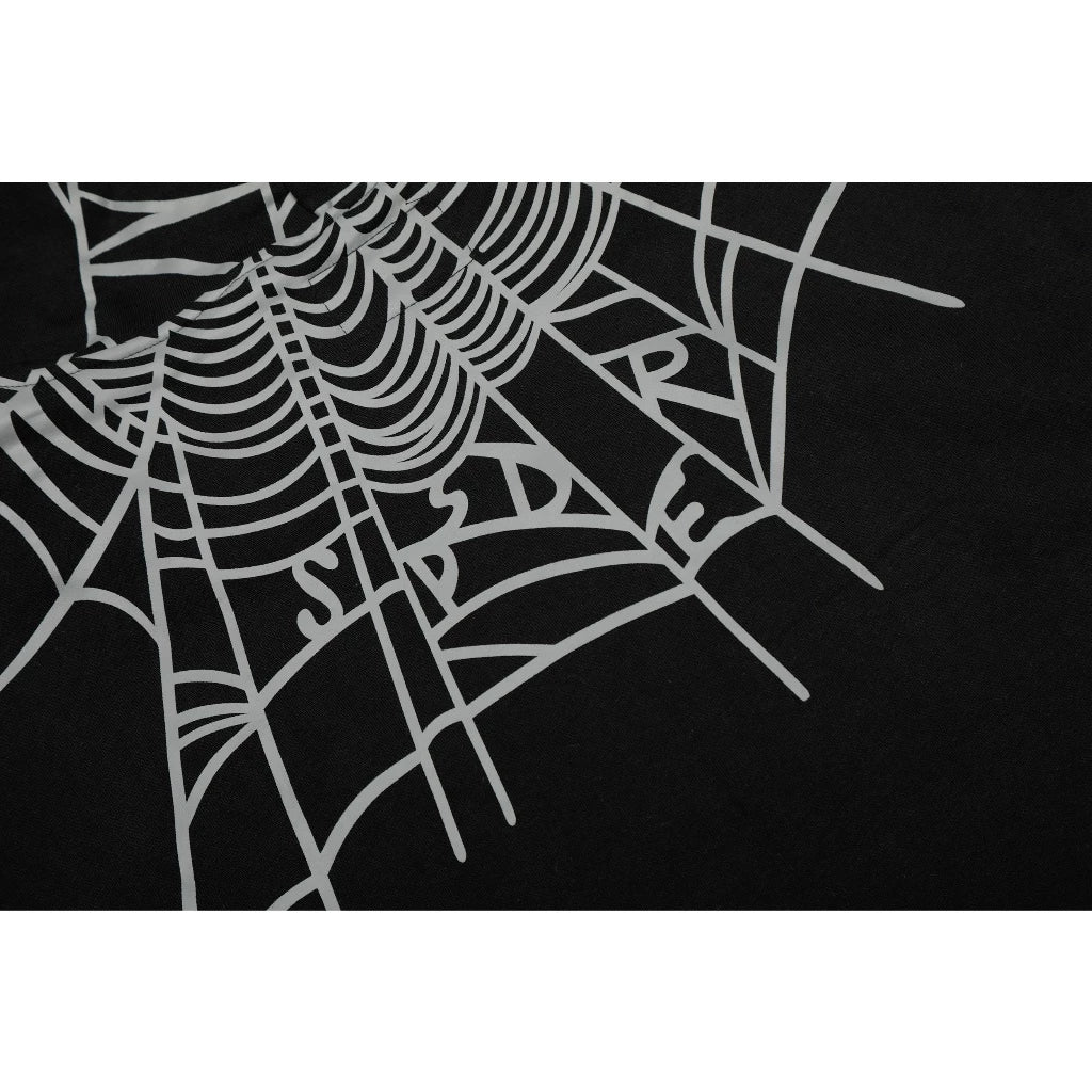 SP5DER WEB BLACK HOODIE