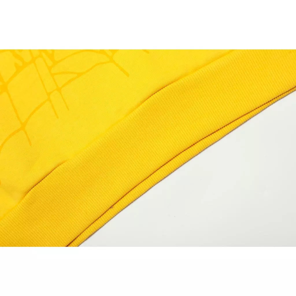 SP5DER YELLOW HOODIE