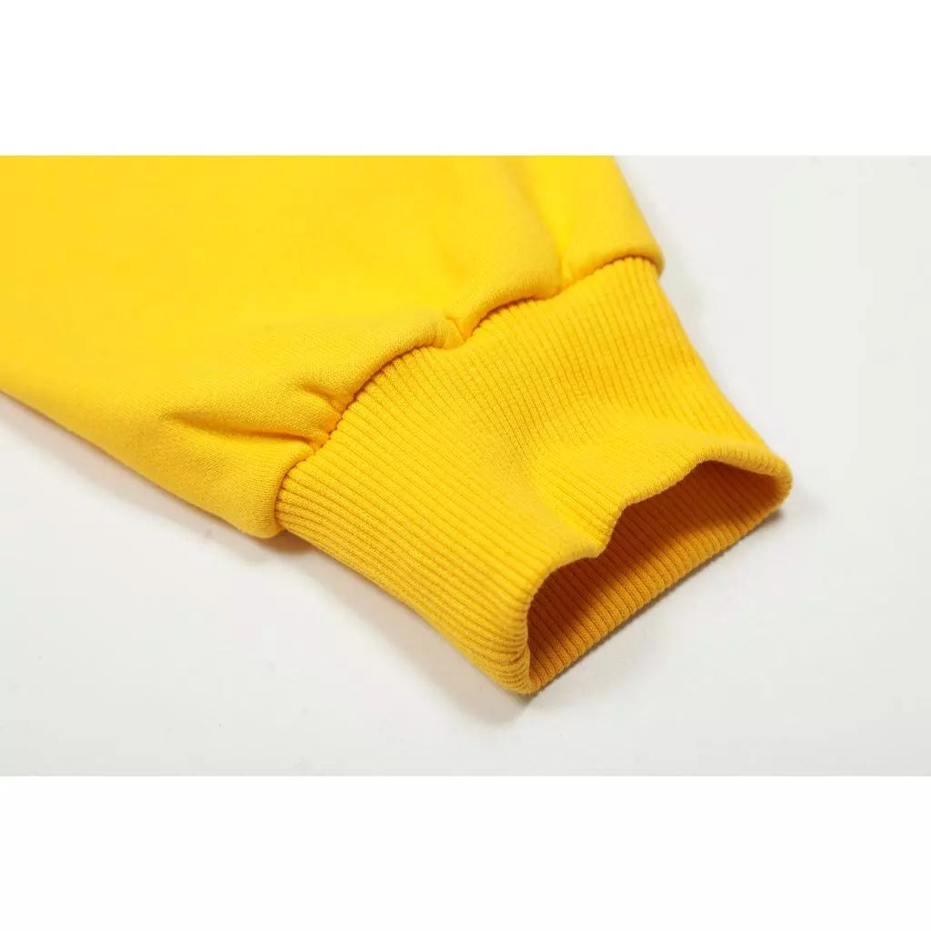 SP5DER YELLOW HOODIE