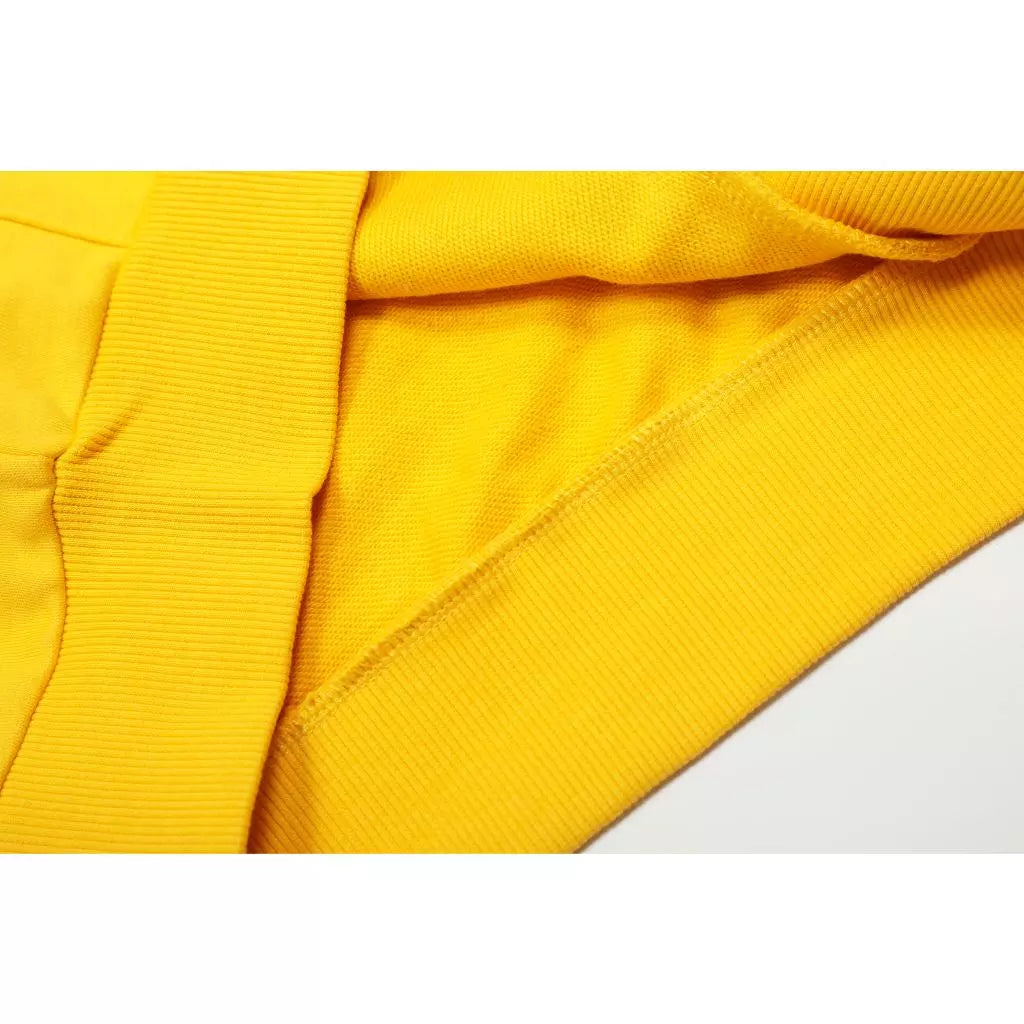 SP5DER YELLOW HOODIE