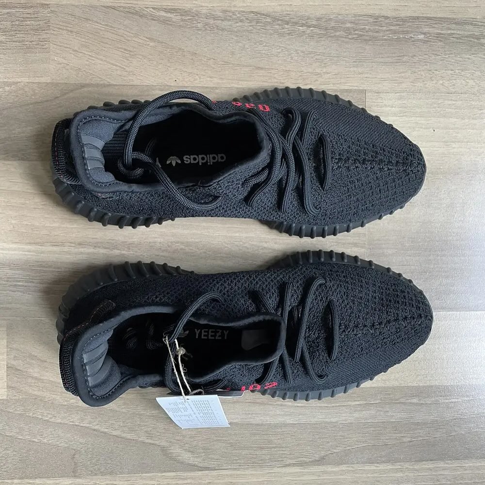 YEEZY BOOST 350 BLACK/RED