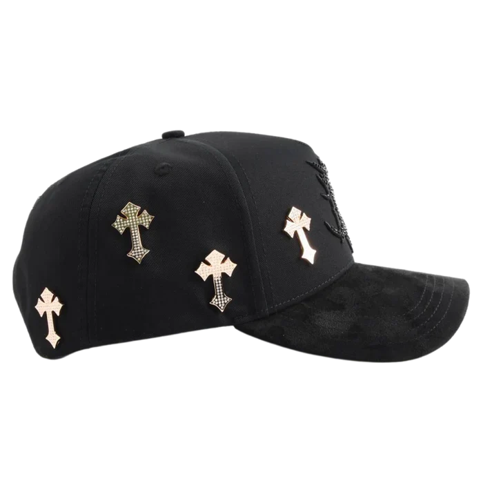 BARBAS HATS B CROSS 24K ROSE GOLD