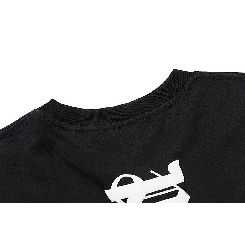 PALM ANGELS VERTICAL LETTERS TEE