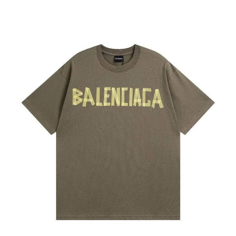 BALENCIAGA BROWN MOCHA TYPE TEE