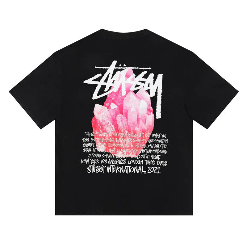 STUSSY CRYSTAL TEE