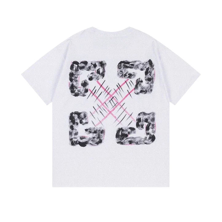 OFF-WHITE SMOKED TEE