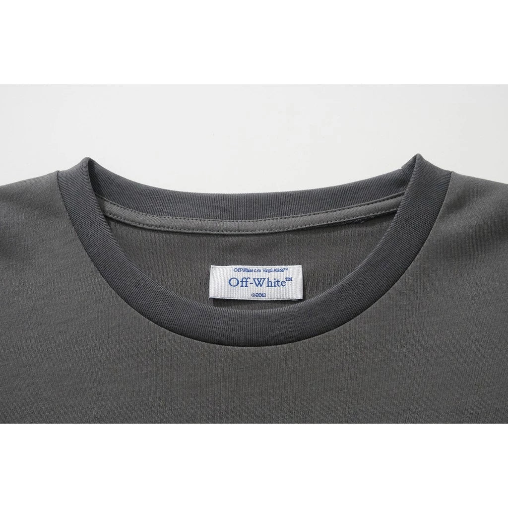 OFF-WHITE GRAY TEE