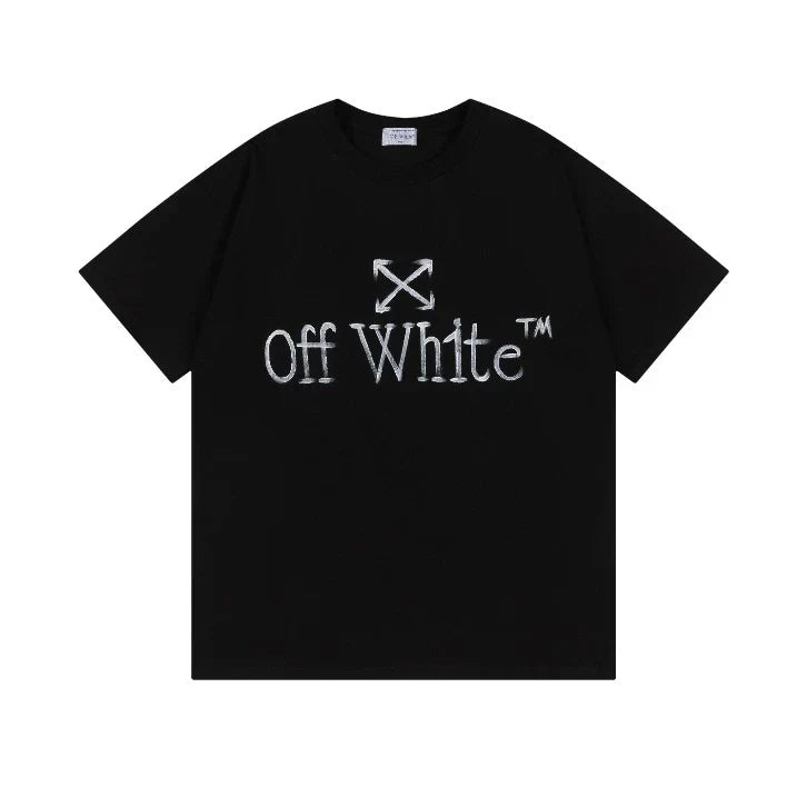 OFF-WHITE SMOKED TEE