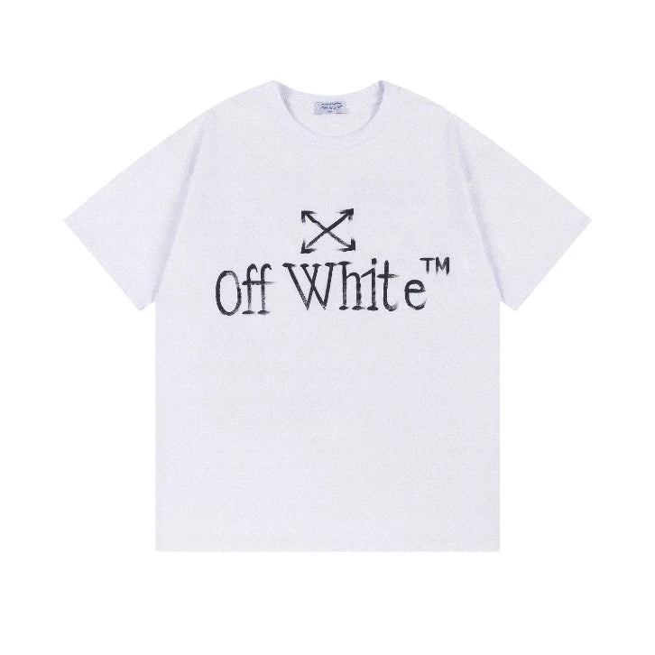 OFF-WHITE SMOKED TEE