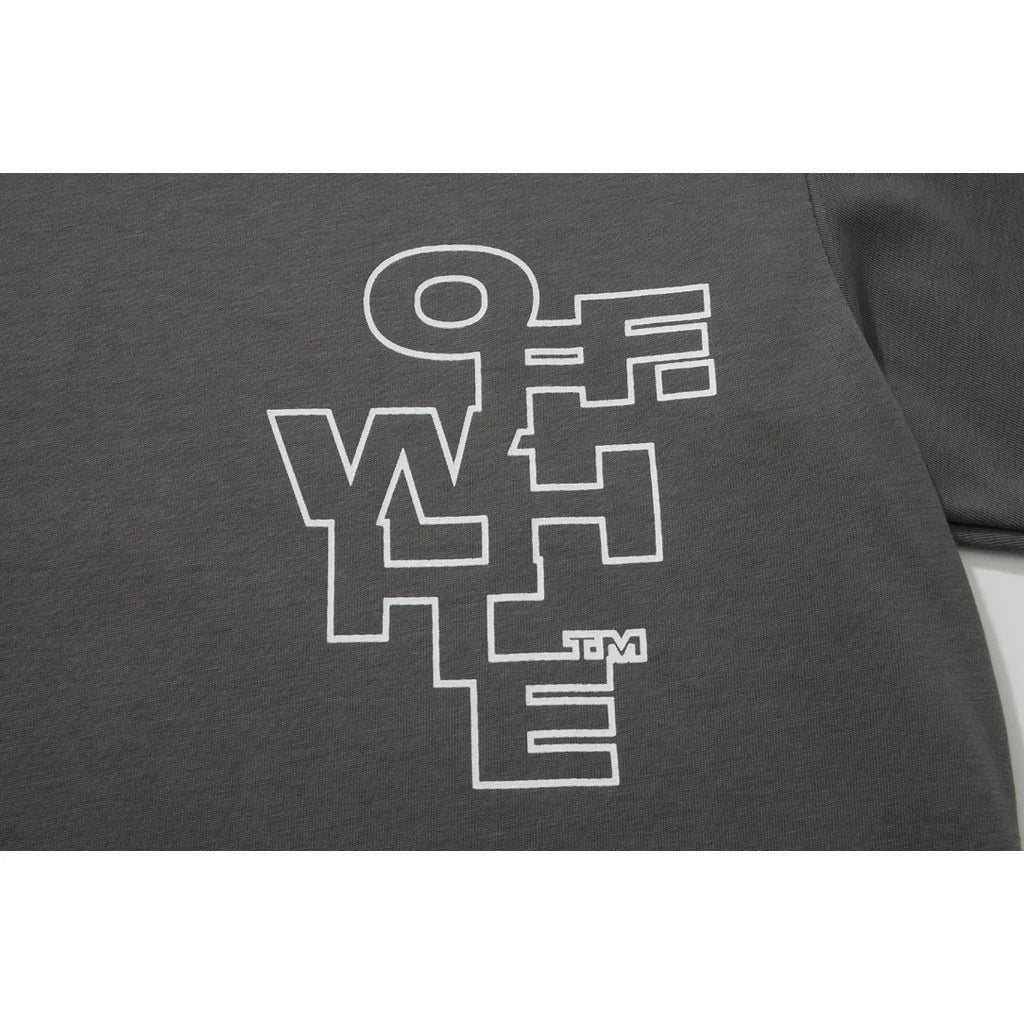 OFF-WHITE GRAY TEE