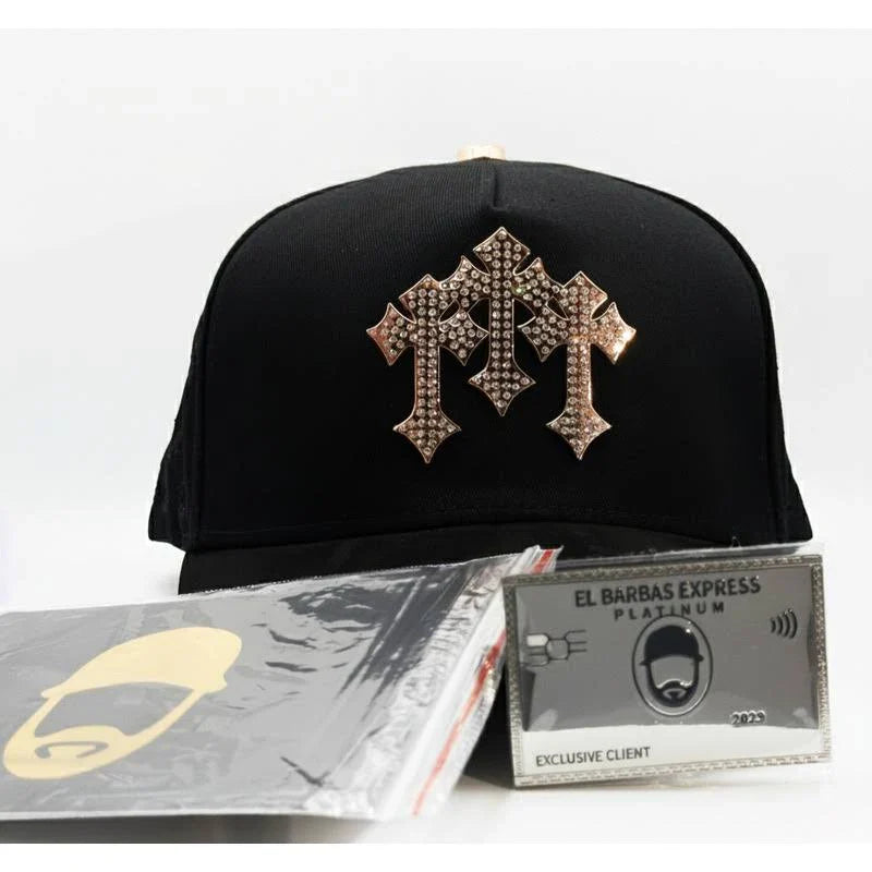 BARBAS HATS "CHROME ROSE GOLD"